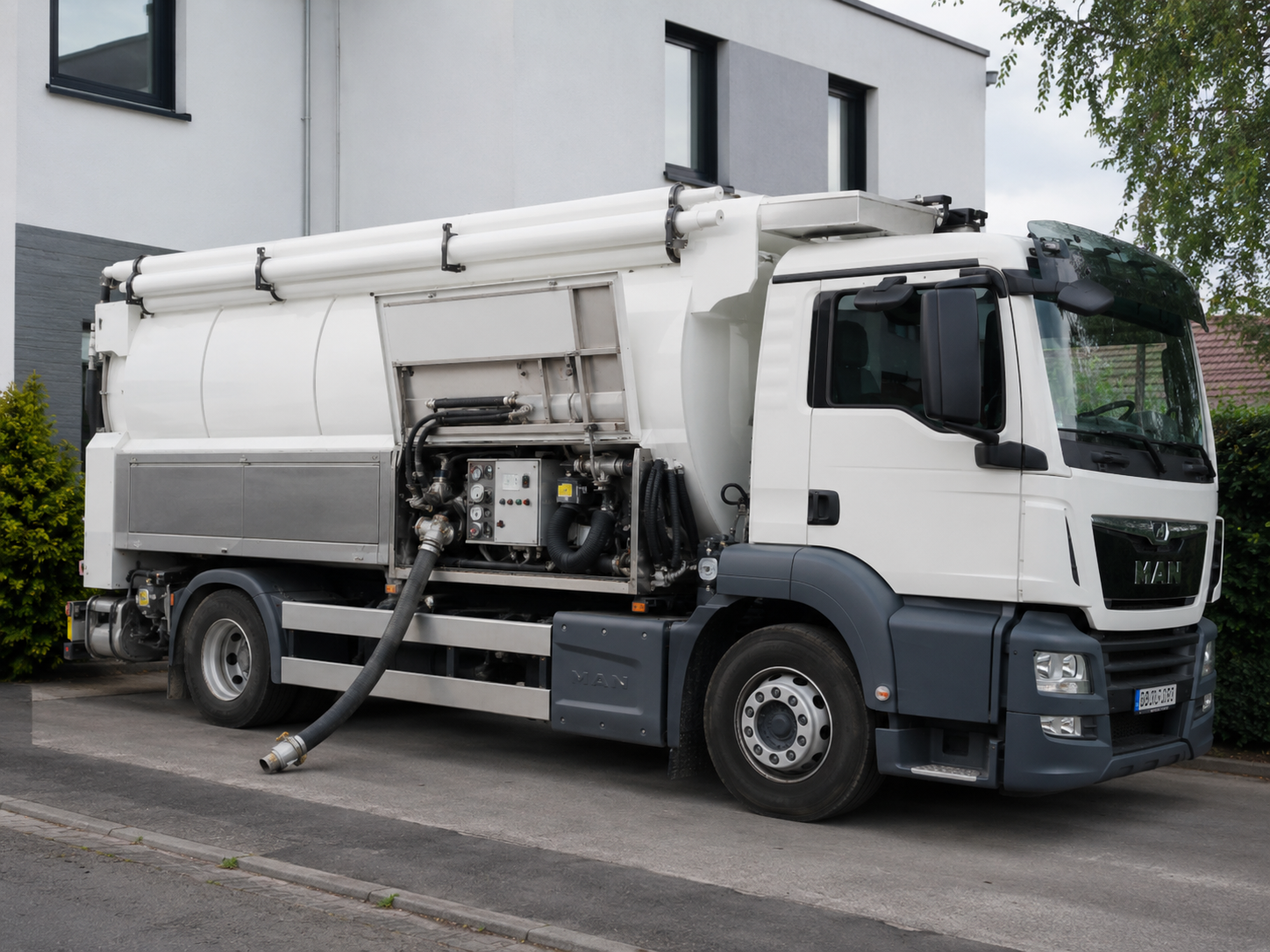 Pellets lose Ware zur Silobefüllung