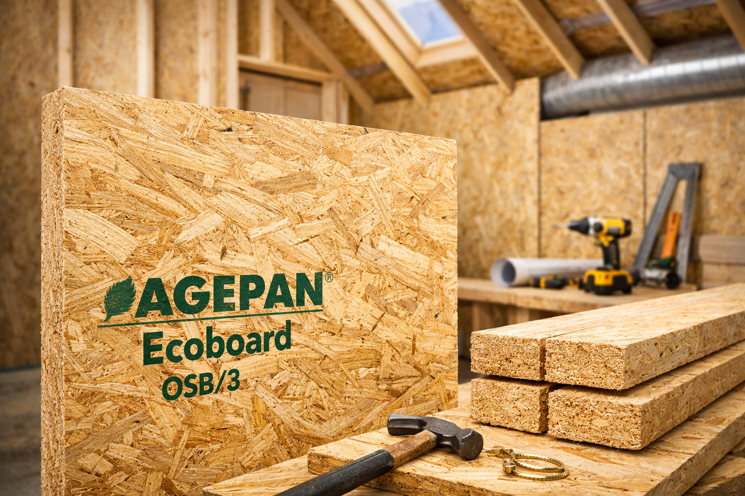 AGEPAN Ecoboard OSB 3 verschiedene Stärken