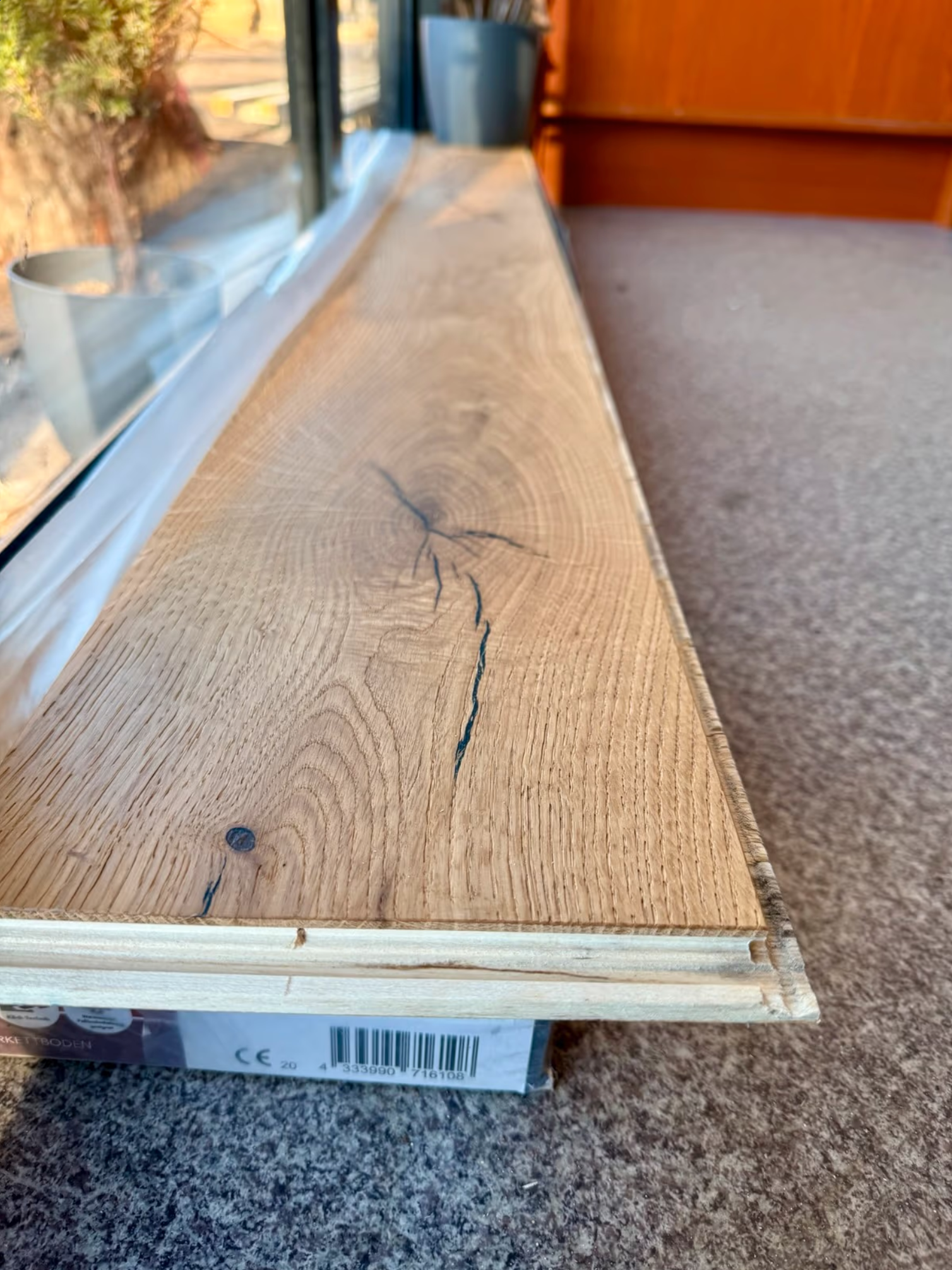 Eichenparkett aus Echtholz