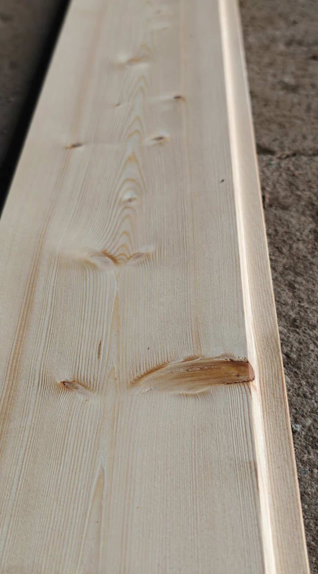 Fichte Profilbretter, Softline / Rundkante 14 x 121 x 3600mm gehobelt