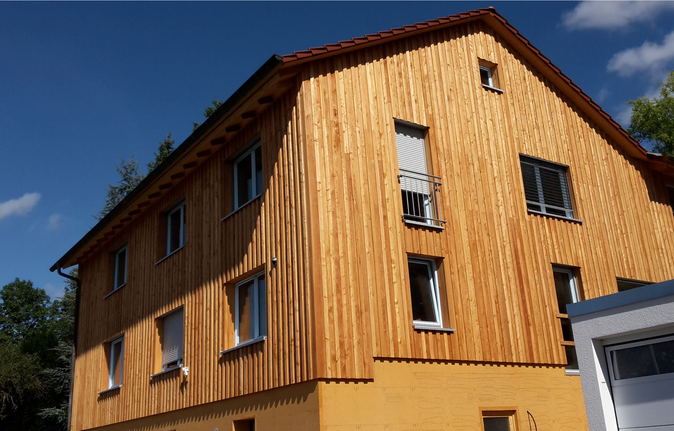 Lärche gehobelt (4 oder 5m lang, 20cm breit)