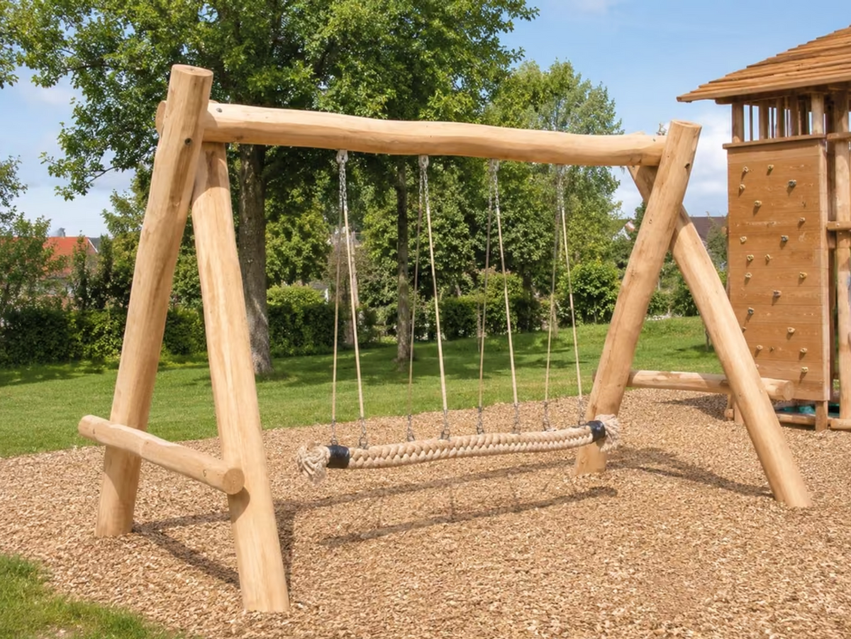 Robinienpfähle – Rundholzpfähle 4–5 m | Geschliffen & entsplintet | Ø10-14