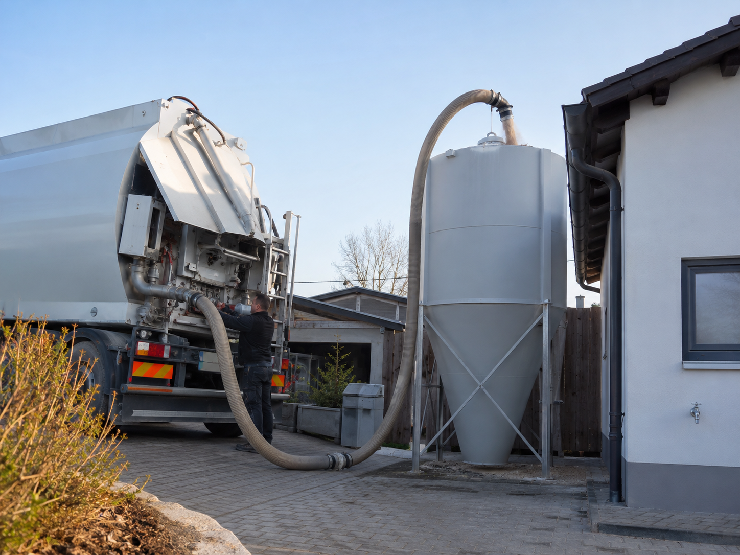 Pellets Lose ( einblasen )