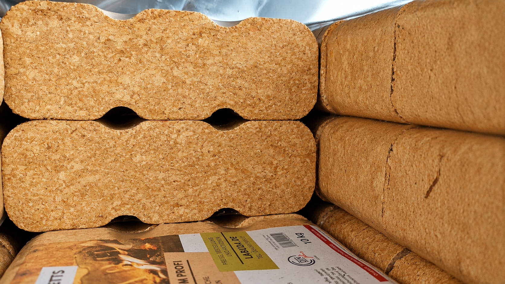 Labu Holzbriketts 960kg – ideal für Kamin, Ofen & Heizung Inkl. Lieferung Deutschlandweit
