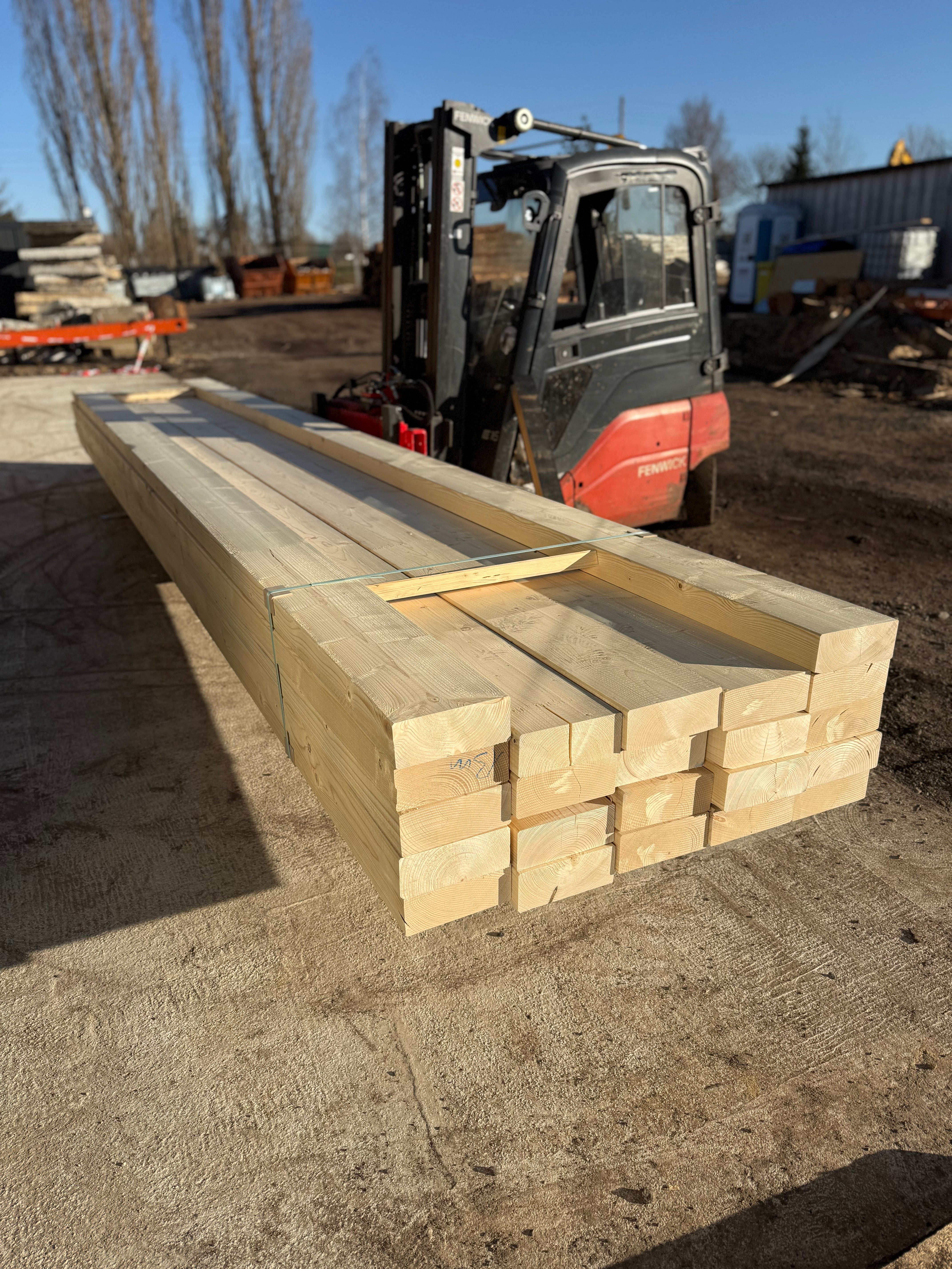 Konstruktionsvollholz (KVH) in Top Qualität