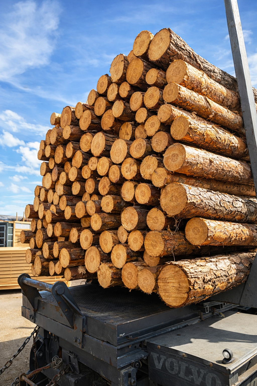 Aktion!!! 50/RM Stammholz-Eiche-Birke-Kiefer-Robinie/Akazie