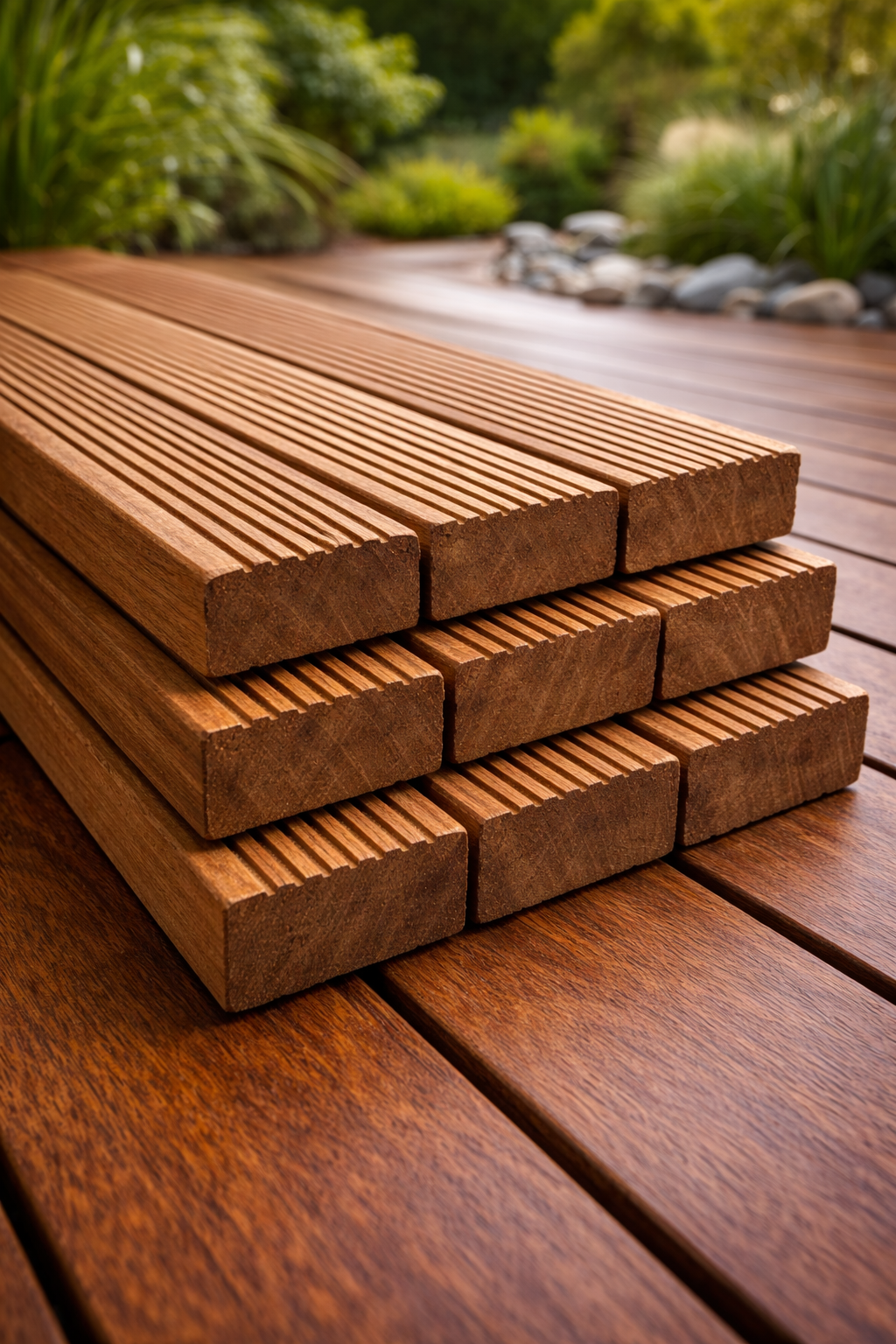 Bangkirai Terrassendielen (Verschiedene Längen)