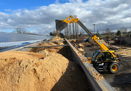 Sägemehl, Holz4u, Sägewerk