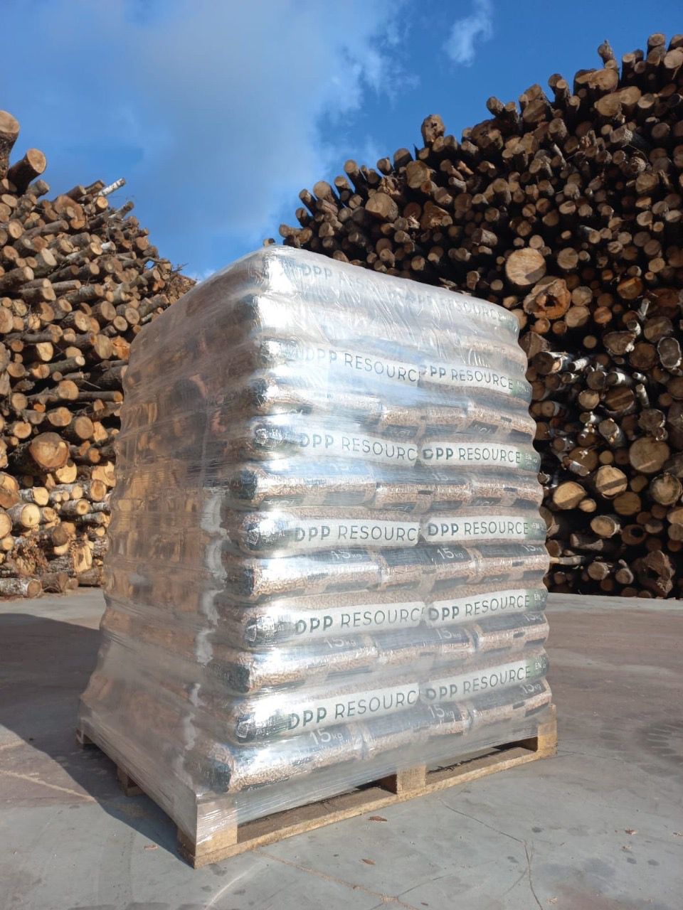 DPP Resource Holzpellets 1050kg 70 Sack a 15kg  ab 358€